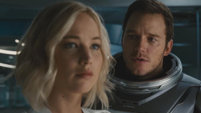 Los bloopers de Jennifer Lawrence y Chris Pratt en ‘Passengers’ son lo mejor que verás hoy