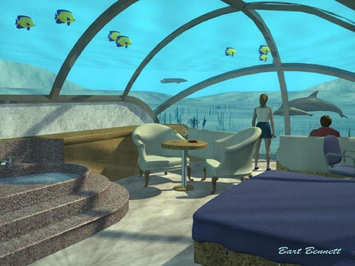 Conoce la experiencia del primer hotel submarino en el planeta