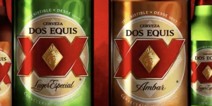  Cerveza Dos Equis cambia su logo en apoyo a la equidad de género