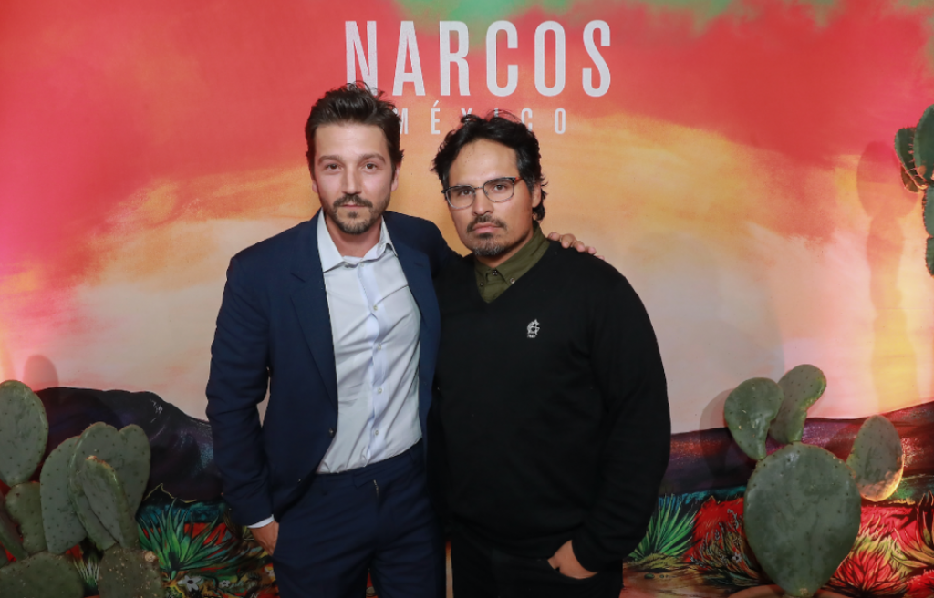 Diego Luna y Michael Peña visitaron la CDMX para el lanzamiento de Narcos