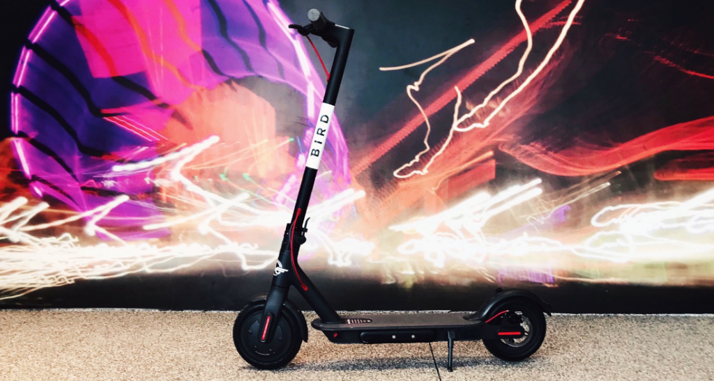 ¡Ya llegó Bird! una nueva compañia de scooters eléctricos en la CDMX
