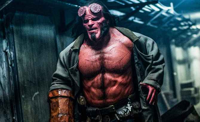 Ya llegó el primer trailer de David Harbour haciendo de Hellboy