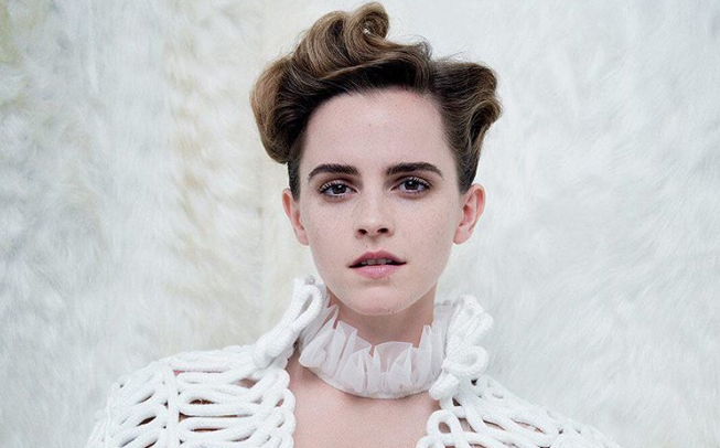 Emma Watson deja ver mucha ‘boob’ en esta sesión de fotos