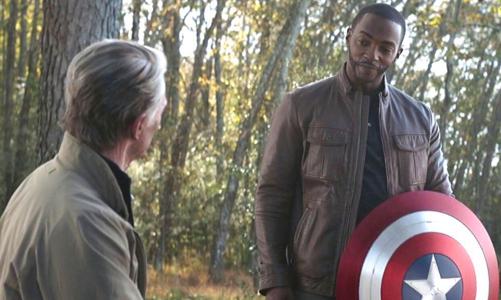 Escudo del Capitán América apareció en la grabación de una nueva serie