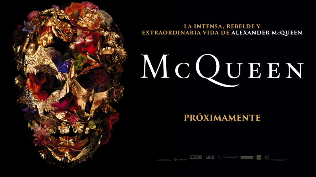 La película documental de Alexander McQueen llegará a sales mexicanas