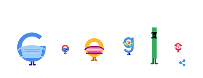 El doodle de Google que te motiva en la prevención del covid