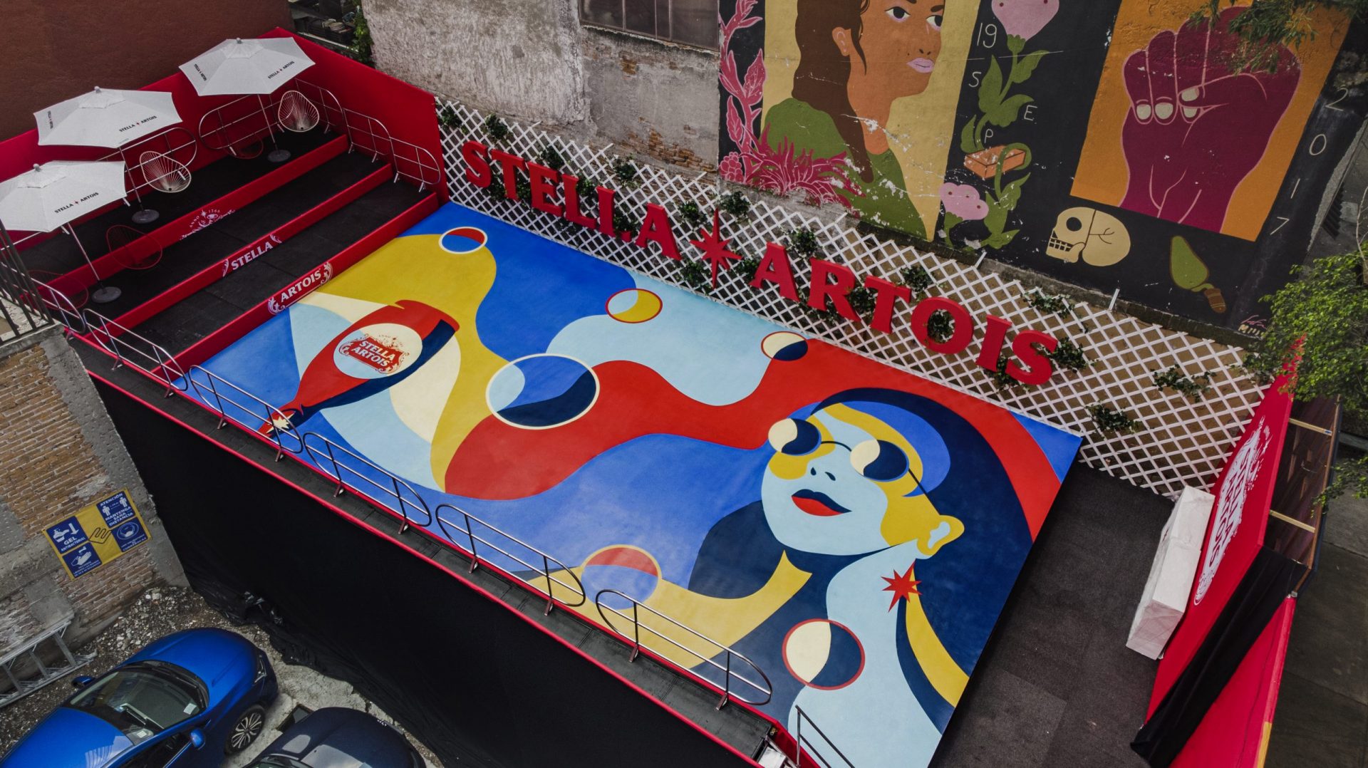 Stella Artois lanza su Together Apart Street Art, un programa para combatir el distanciamiento