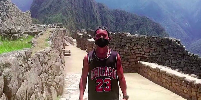Machu Picchu le abrió sus puertas a un turista atrapado en Perú