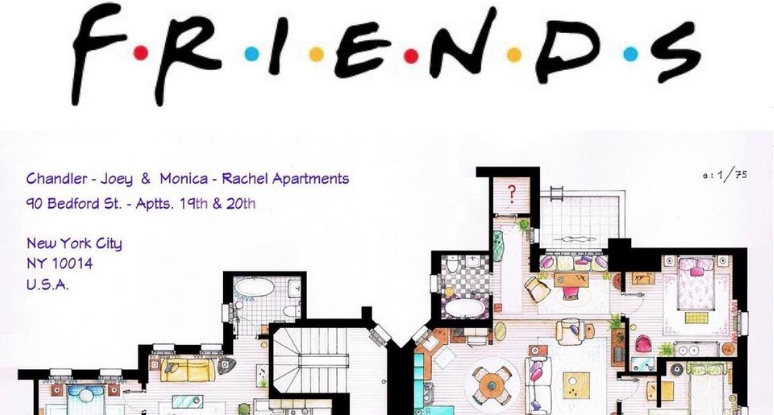  El diseño arquitectónico de los depas de series como ‘Friends’