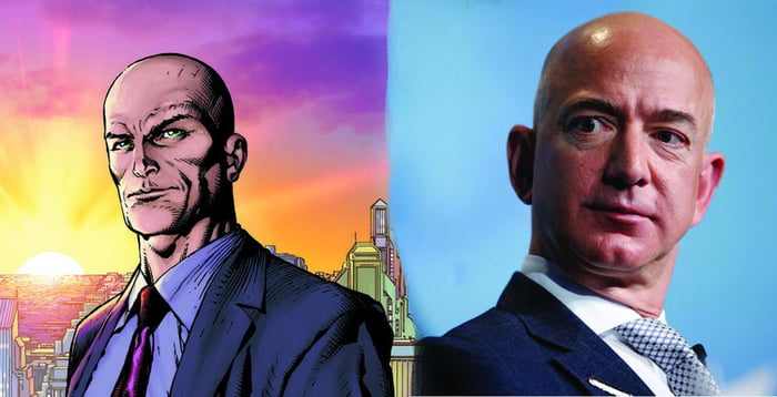 Lex Luthor de la vida real es Jeff Bezos… podría ser dados estos hechos