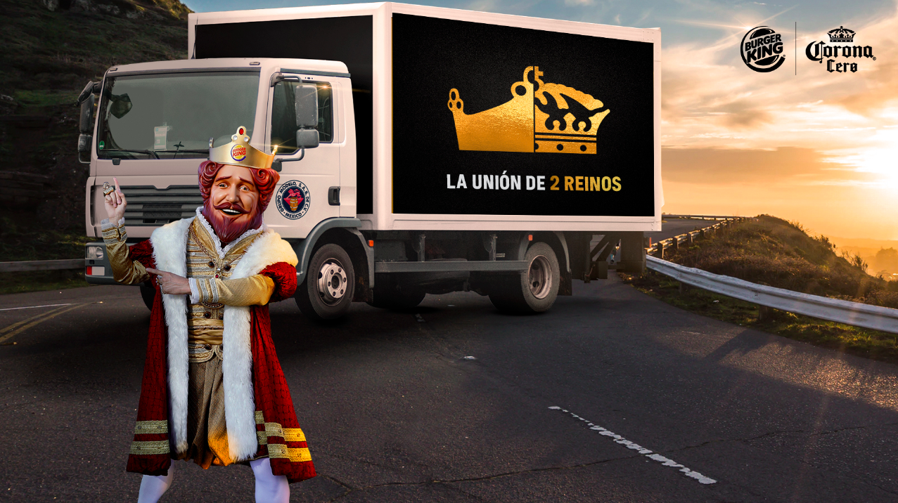Burger King y Corona presentan su campaña “LA UNIÓN DE DOS REINOS”