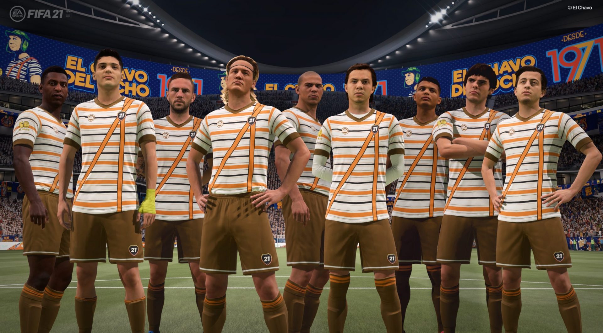  El uniforme del Chavo del 8 se puede usar en FIFA 21 sólo por tres días