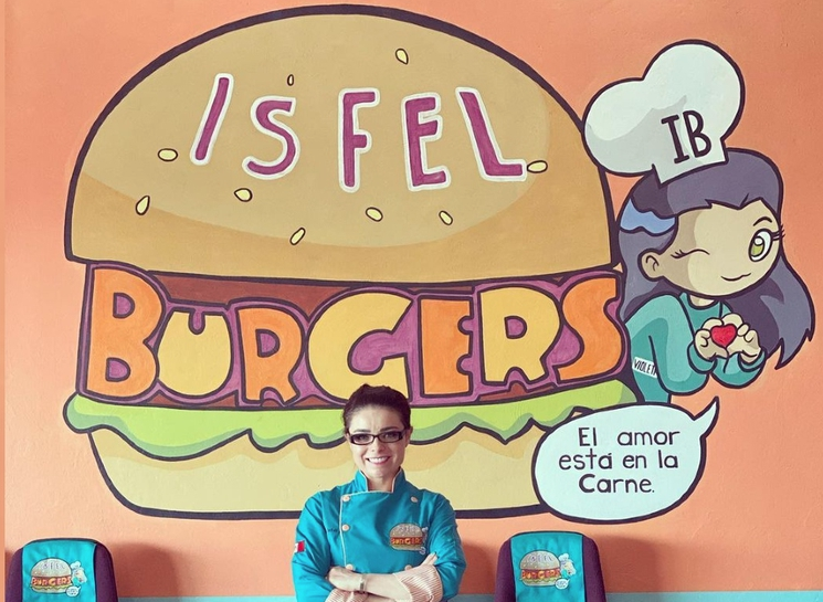  Violeta Isfel trae sus hamburguesas a la CDMX (sí están buenas)