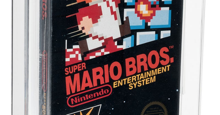  13 millones de pesos costó un cartucho cerrado de ‘Super Mario Bros’