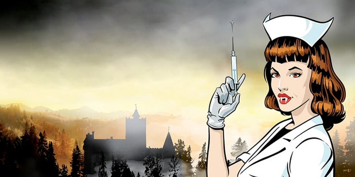 Drácula te regala tu vacuna… sólo tienes que ir a Transilvania