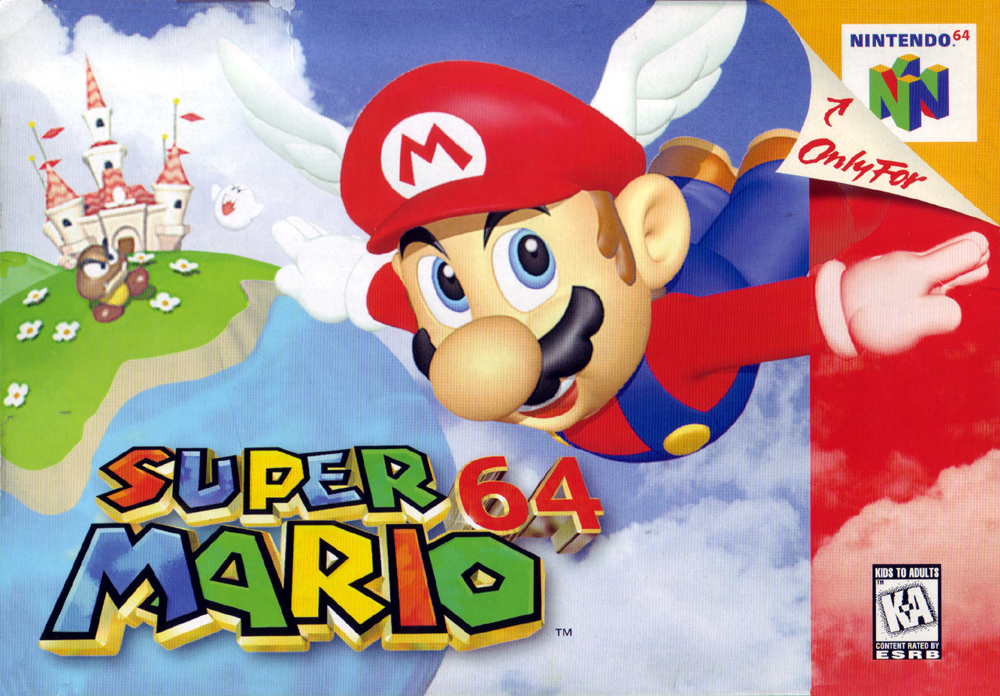  Una persona pagó 1.5 millones de dls por un Super Mario 64 de 1996