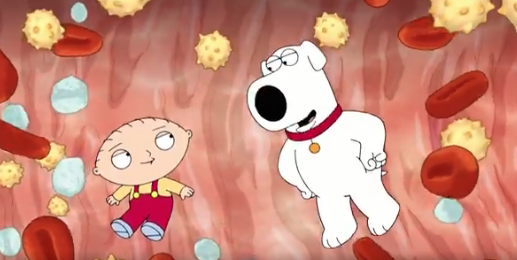 Vacuna contra covid y sus ventajas explicada por Stewie de Family Guy