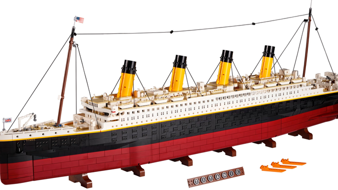 Construye tu propio Titanic con Lego, el modelo más grande del mundo