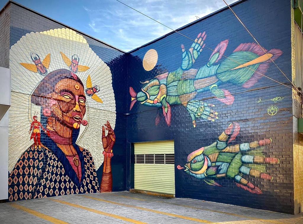  Gobierno borra mural feminista de Sego en alcaldía Cuauhtemoc