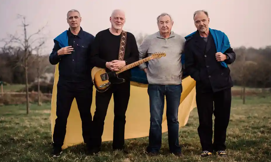  Pink Floyd regresó sólo para hacer una rola y ayudar a Ucrania