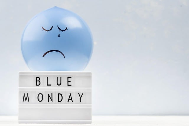  Blue Monday… el lunes más triste del año y es hoy. ¿Por?